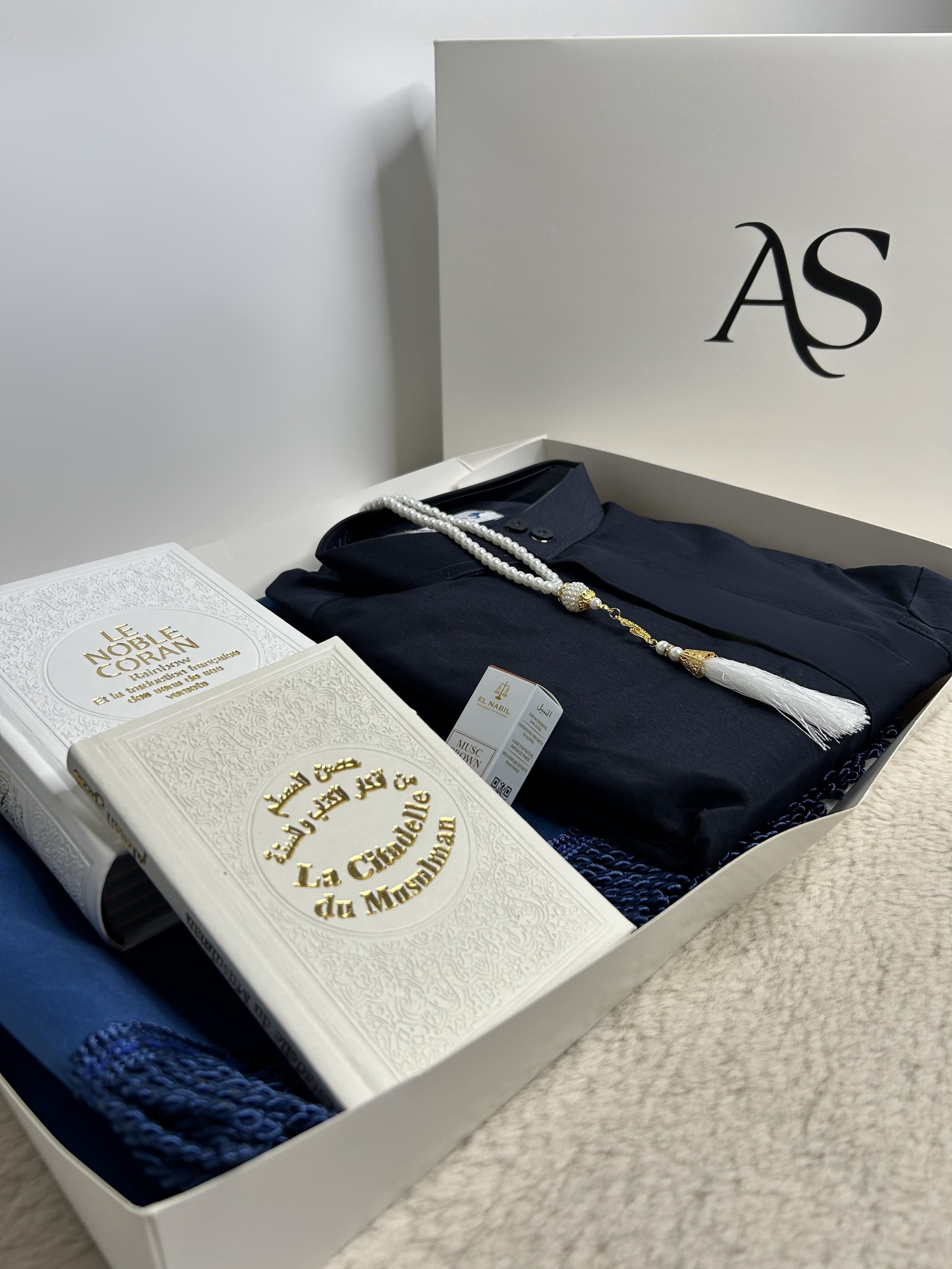 Coffret Qamis Bleu