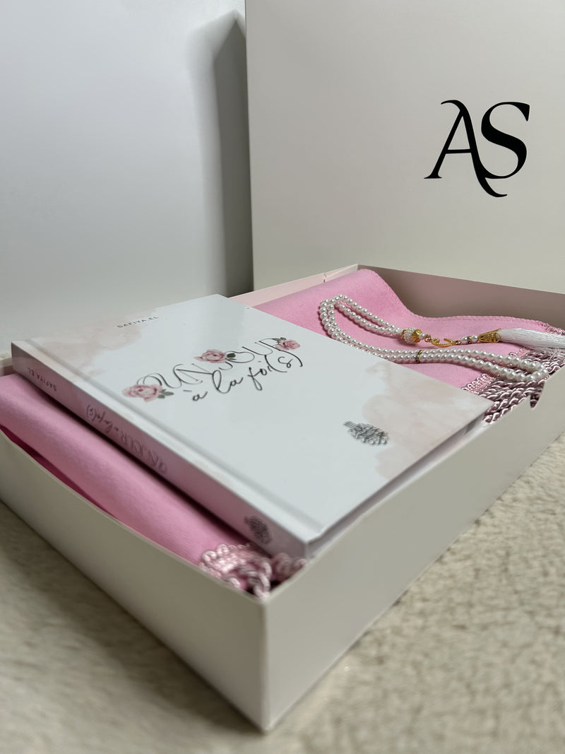 Coffret rose planner