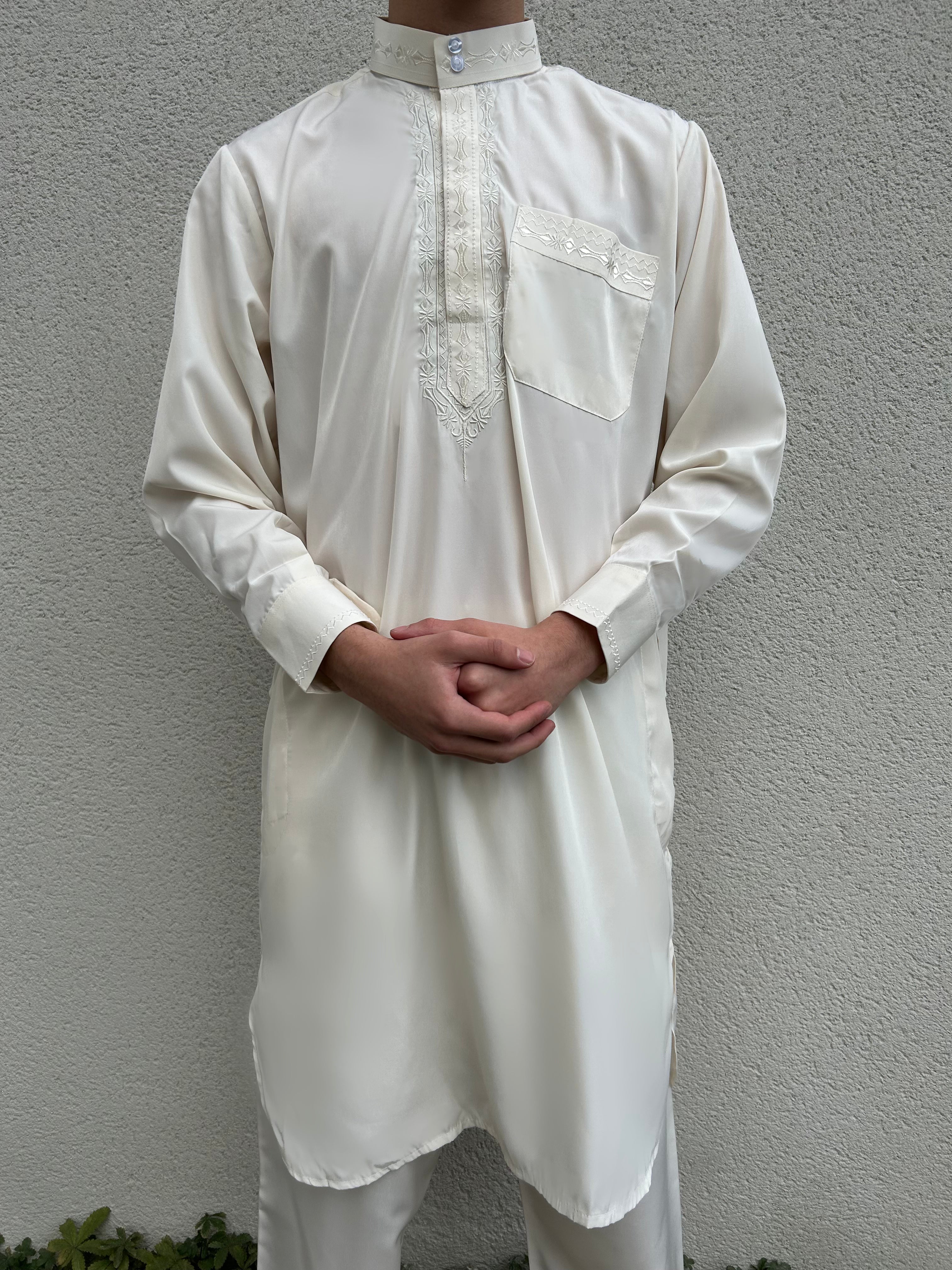 Qamis Pakistanais Beige