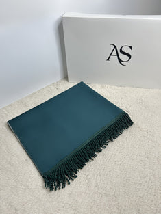 Tapis De Prière Fin Vert Personnalisé