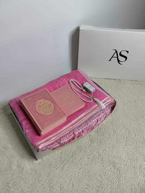 Coffret rose épais