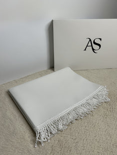 Tapis De Prière Velours Blanc