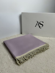 Tapis De Prière Fin Mauve Personnalisé